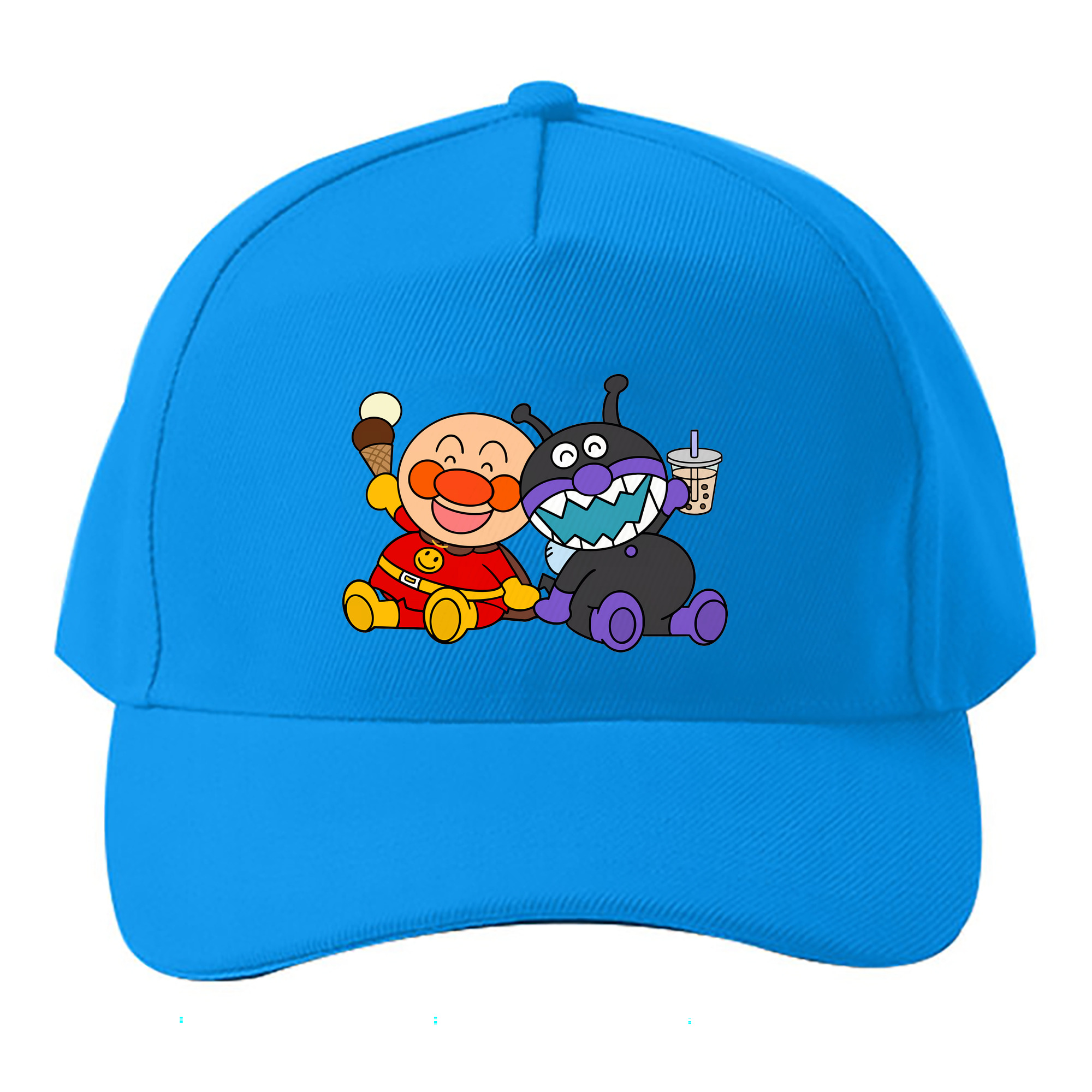 （画像用） アンパンマン Anpanman ベースボールキャップ 綿100％ 男女兼用 帽子 スポーツ